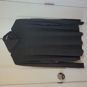 J. Jill Wearever Charcoal Gray Knit Turtleneck